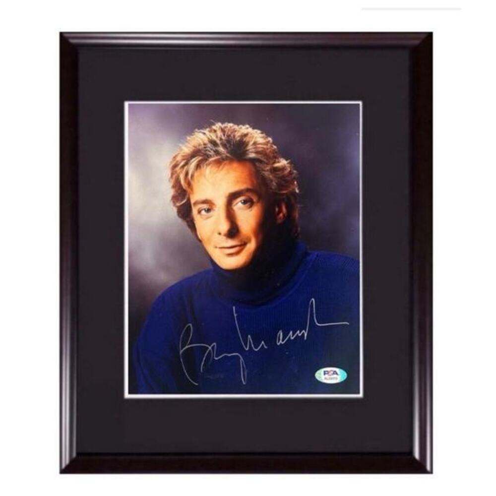 Barry Manilow Autographed Signed 8x10 Framed Photo
